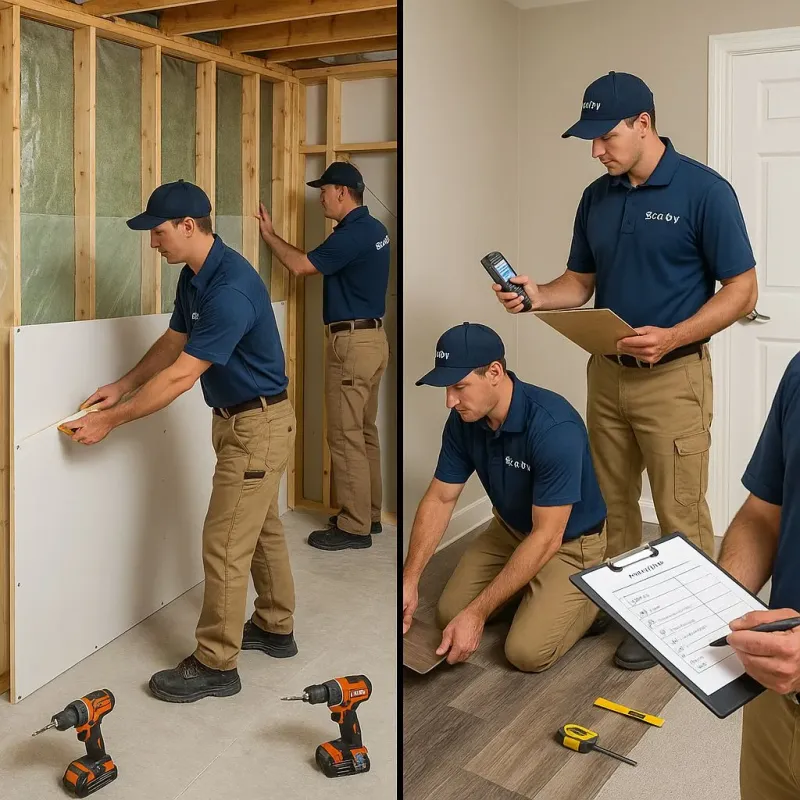Repairs and Reconstruction process in Parowan, UT